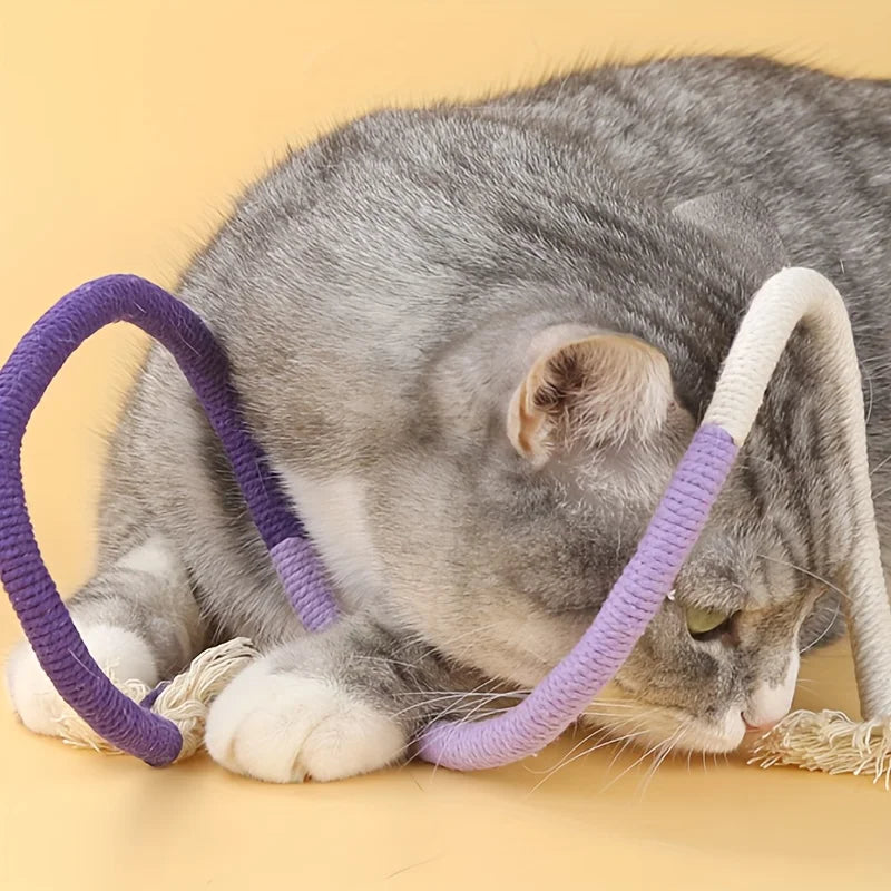Durable Cat Rope Toy For Teeth Grinding